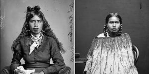 Incredible Portraits Of Maori Women With Their Tradition Chin Tattoos From The Early 20th Century