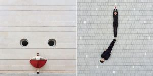 Two Spain-Based Photographers Playfully Interact With Geometry Of Architecture In These Images