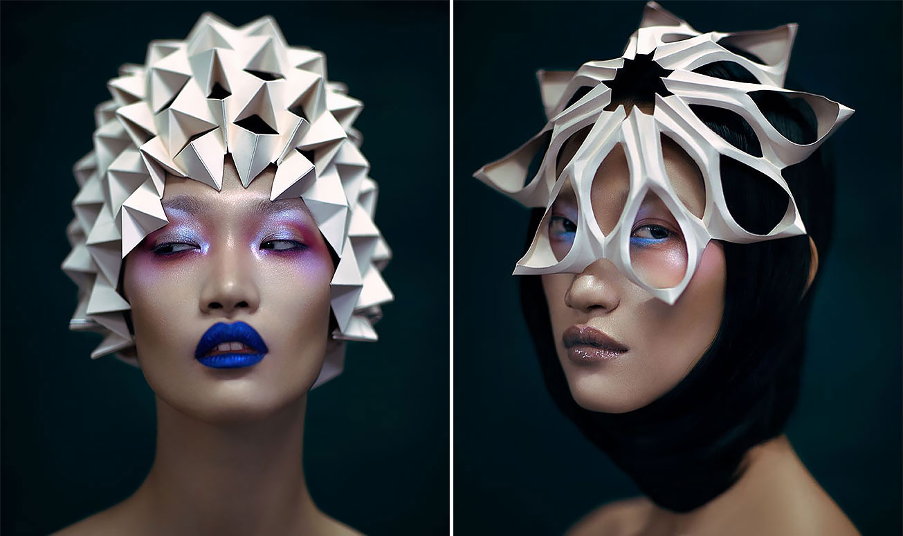 Hong-Kong Artist Chuchu Creates Outrageously Gorgeous Sculptural Hats ...