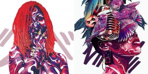 Enter The Dreamy World Of Taj Francis's Stylish Illustrations