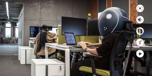 This Oversized Helmet Is Designed To Block Out Noise In The Workplace