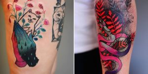 Artist Joanna Swirska Creates Superb Animalistic Tattoos