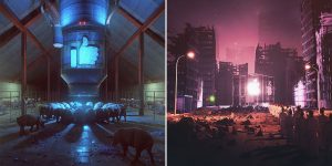 Do Androids Dream Of Electric Sheep?: A CGI Master Made A New Artwork Every Day For 10 Years
