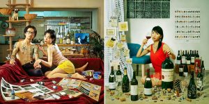 Japanese Photographer Has Spent 15 Years Creating Vivid Portraits Of People Surrounded By Their Belongings
