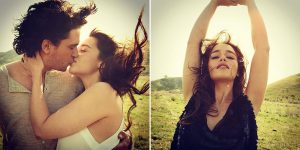 These Old Photos of Kit Harington & Emilia Clarke Kissing Has Driven Every “Game of Thrones” Fan Crazy
