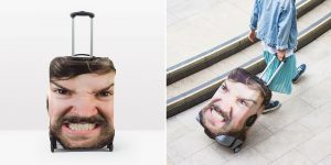 Be The Envy Of Baggage Claim With This Hilarious Custom Selfie Cover