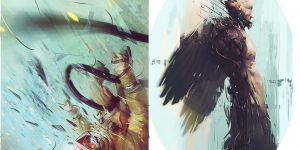 The Darkness That Comes Before: The Mind Blowing Sci-Fi Art Of Brad Wright