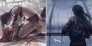 A Time Of Love And War: Amazing Digital Art By Wang Ling