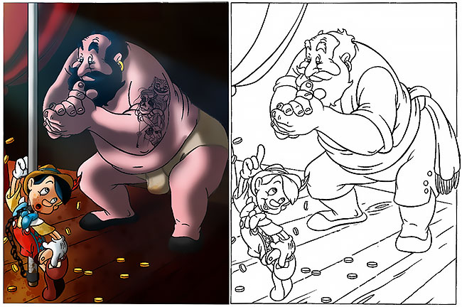 Coloring Book Corruptions: See What Happens When Adults Do Coloring Books