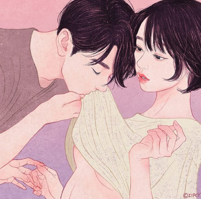 Korean Illustrator Captures Love And Intimacy So Well That You Can ...