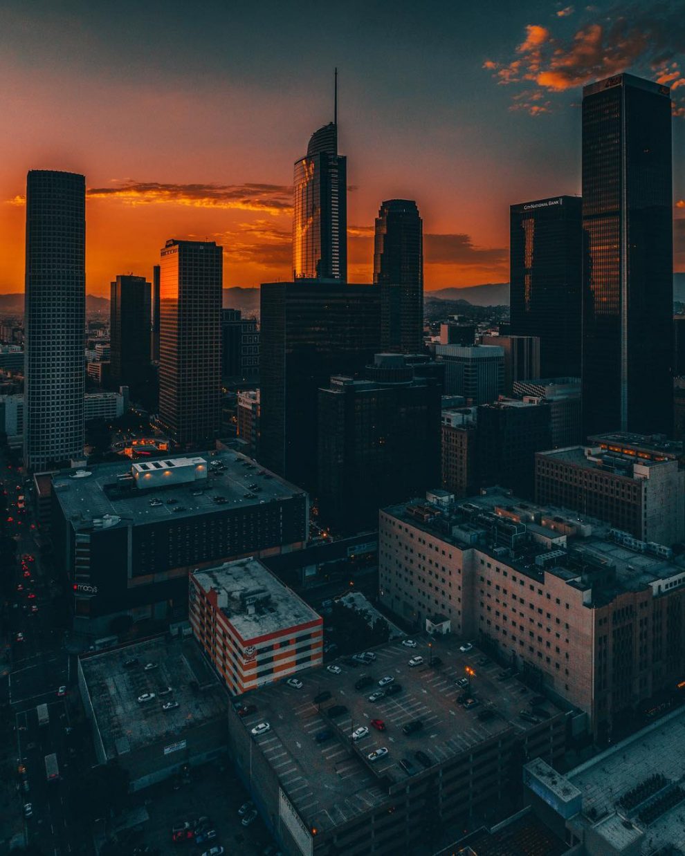 “Just Another Day In L.A.”: Photographer Captures Fantastic Aerial ...