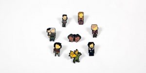 HBO Releases Limited Edition ‘Game Of Thrones’ Pixelated Pins Of Main Characters
