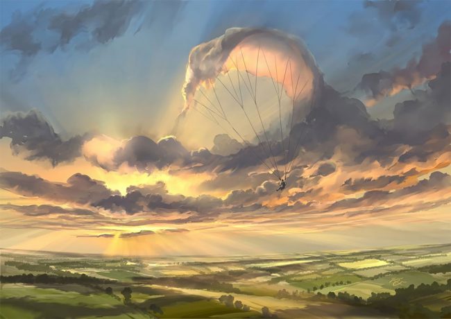 “Eye In The Sky”: Breathtaking Digital Paintings Of Skies By Alexander ...