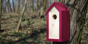 These Bee And Insect Hotels Are Designed To Add A Pop Of Color To Backyards And Help Tiny Creatures