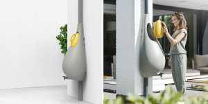 This Bulbous Rain Barrel Design Makes It Easy To Collect Rainwater