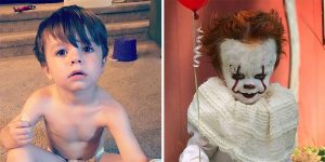 Teenager Does An “It”-Themed Photoshoot With His Baby Brother, And It Will Give You Nightmares