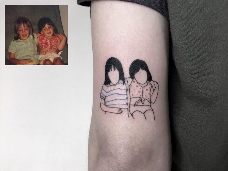 Artist Turns Your Most Nostalgic Childhood Pics Into Stylish Tattoos So ...