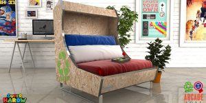 French Design Company Makes Awesome Arcade-Style Sofas Inspired By Geek Culture