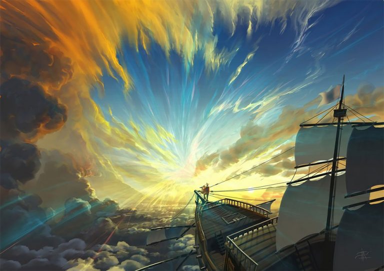 “Eye In The Sky”: Breathtaking Digital Paintings Of Skies By Alexander ...