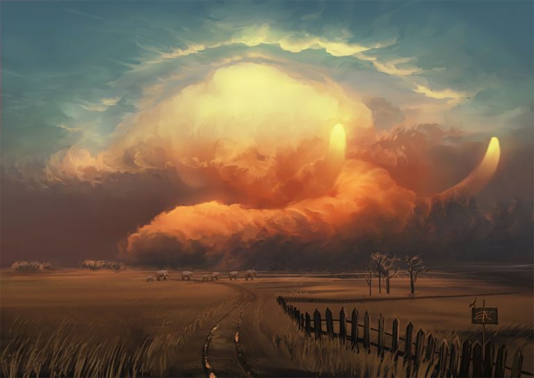 “Eye In The Sky”: Breathtaking Digital Paintings Of Skies By Alexander ...