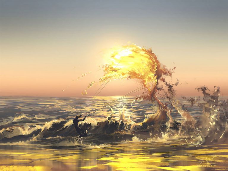 “Eye In The Sky”: Breathtaking Digital Paintings Of Skies By Alexander ...