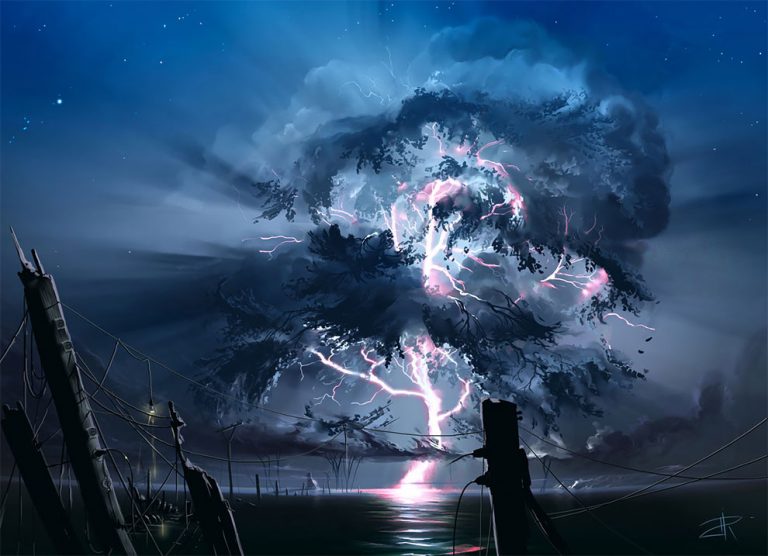 “Eye In The Sky”: Breathtaking Digital Paintings Of Skies By Alexander ...