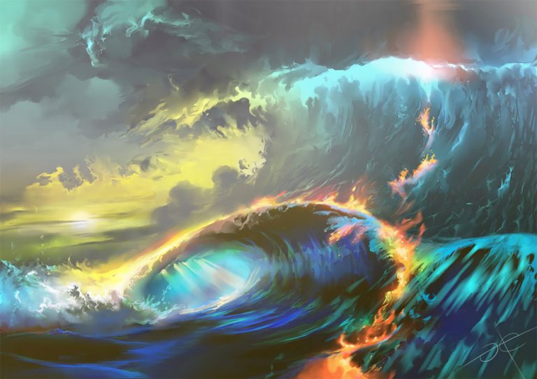 “Eye In The Sky”: Breathtaking Digital Paintings Of Skies By Alexander ...