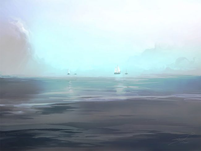 “Eye In The Sky”: Breathtaking Digital Paintings Of Skies By Alexander ...