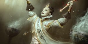 Of God, Blood And Winds: Decadence Digital Artwork By Bastien Lecouffe Deharme