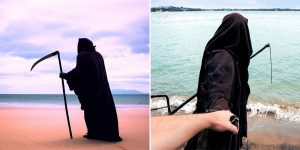 This ‘Swim Reaper’ Instagram Account Is Absolute Gold