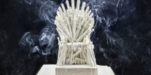 Jamie Hannigan Makes Detailed Paper Sculptures Only Using The Pages Of A Book, Usually Depicting An Element Of The Story