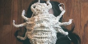 Brittle Skeletons Crocheted From Discarded Textiles By Caitlin McCormack