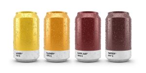 How Cool Are These Beer Cans That Show The Pantone Color Of The Brew Inside?