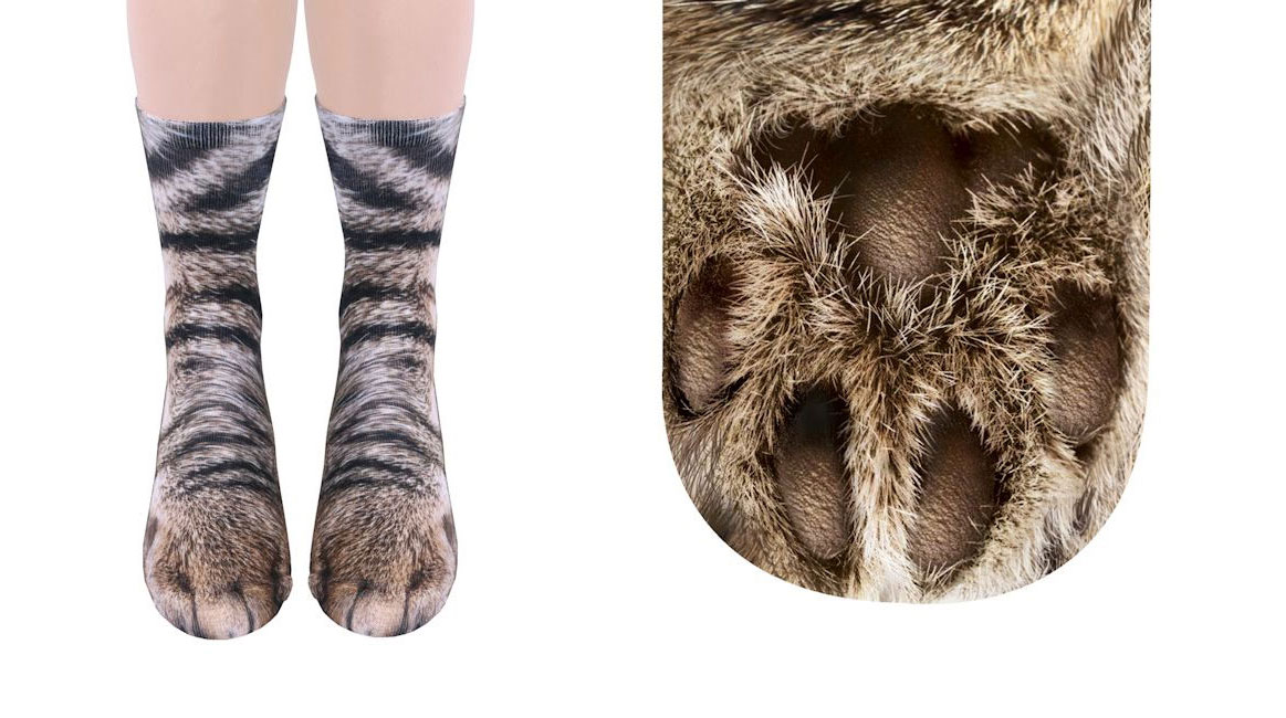 Realistic Animal Socks Will Make You Look Like You Have Animal Paws ...