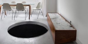 This Rug Is Designed To Create An Optical Illusion That Looks Like There’s A Hole In The Floor
