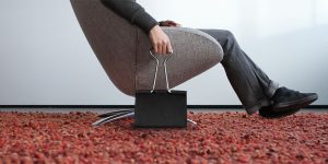 This Clip Bag By Peter Bristol, Designed To Look Like A Binder Clip