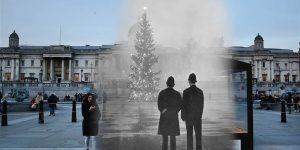 Amazing Then And Now Photos Merge London's Ghosts Of Christmas Past