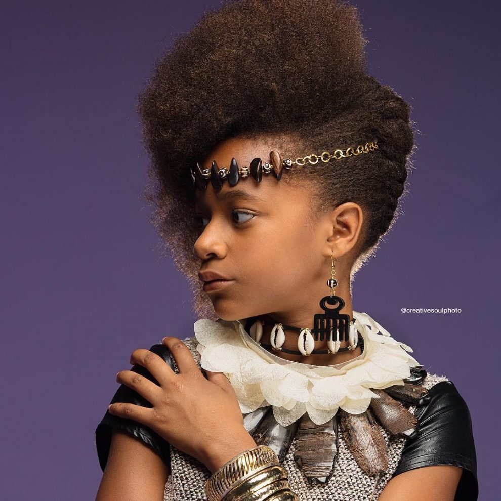 This Creative Duo Pays Tribute To Afro Hairstyles For Little Girls ...