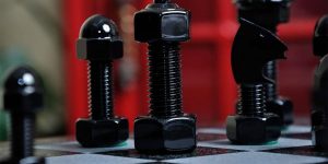 Beautiful Handcrafted Tool Chess Set By The House Of Staunton
