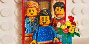 The Colorful Bedroom Inside The House In Denmark Is Made Entirely Of LEGO