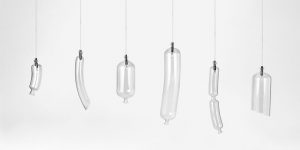This Lighting Collection Is Designed To Look Like Sausages In A Butcher Shop