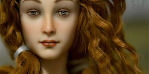 Russian Artist Turns Famous Venus By Botticelli Into A Japanese Doll