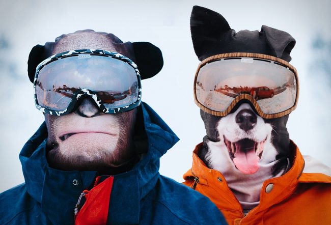 Ultra Realistic Animal Ski Masks