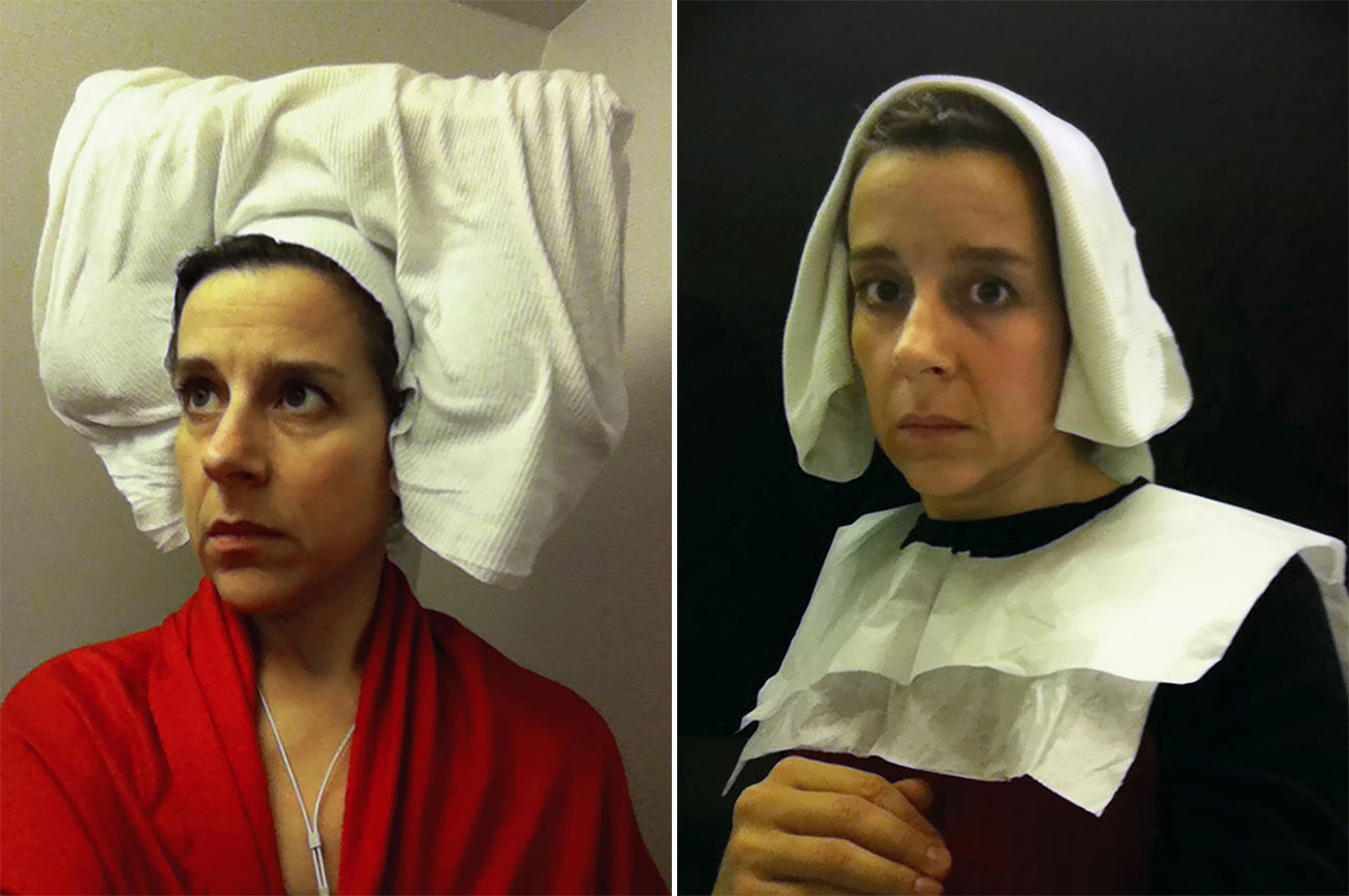 “Lavatory SelfPortraits In The Flemish Style” Artist Recreates 15th