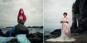 Disney Princesses Reimagined Years Later As Queens By Daughters And Mothers