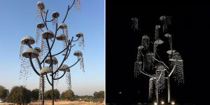 Indian Artist Has Created “Kalpavriksha – The Wish Fulfilling Tree”