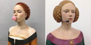 What If Renaissance Sculptures “Behaved” In A Modern Way