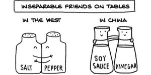Artist Illustrates Everyday Life To Compare Chinese And Western Culture