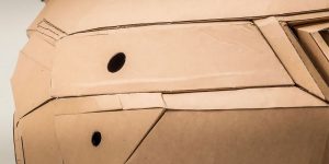 British Designer Liam Hopkins Creates A Full-Sized Cardboard Car For ŠKODA