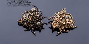 Russian Artist Creates Gorgeous Beaded Insects Completely By Hand